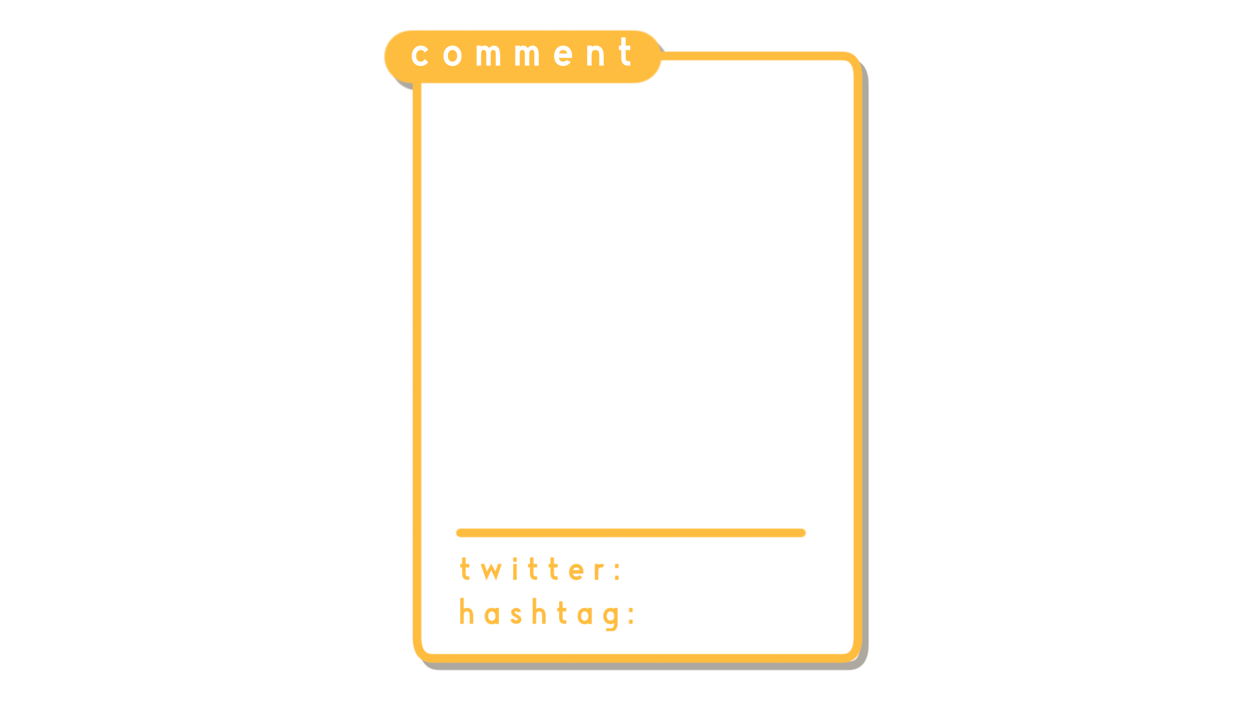 Twitter、ハッシュタグ置き場付きコメント欄全27種 | AOmaterial  