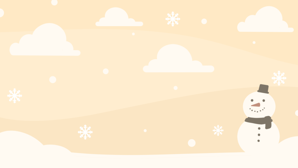 冬の雪だるま背景全12種 | AOmaterial:フリー素材配布サイト 