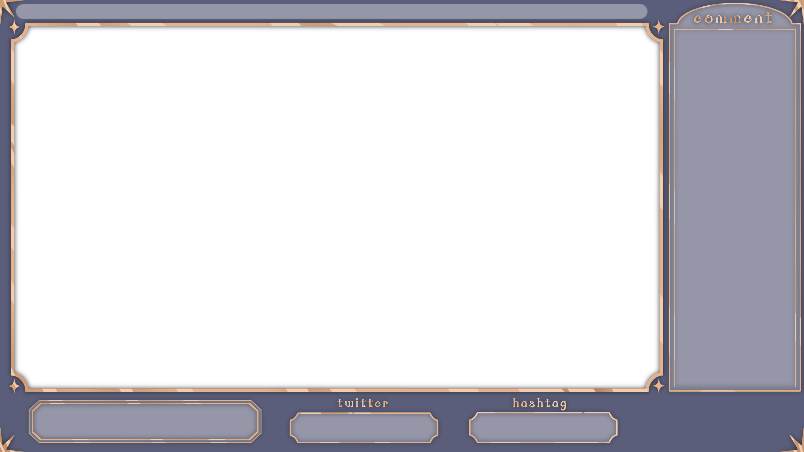 きらっとロイヤルなゲーム配信画面全26種 | AOmaterial:フリー素材配布  