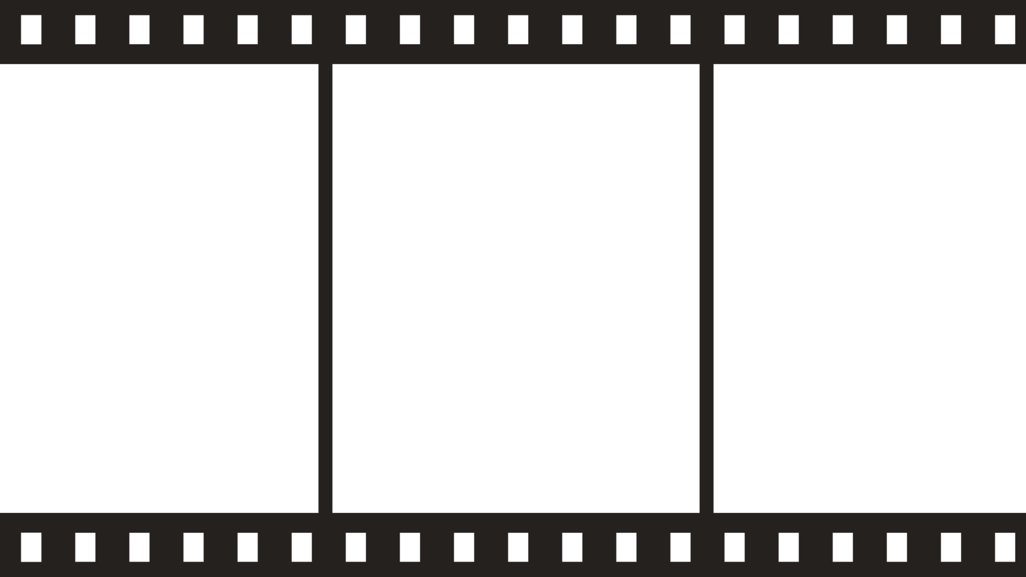 映画フィルムなフレーム全12種 AOmaterialフリー素材配布サイト